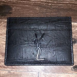 Authentic YSL Card Case